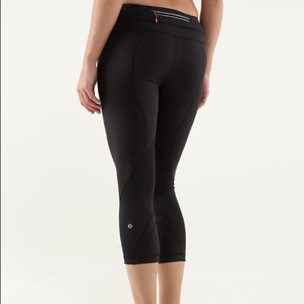 Lululemon Cropped Black Leggings